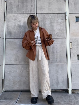 SAYAさん(レディース・161cm)の夏コーディネート