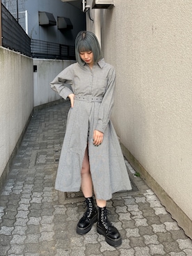 SAYAさん(レディース・161cm)の冬コーディネート