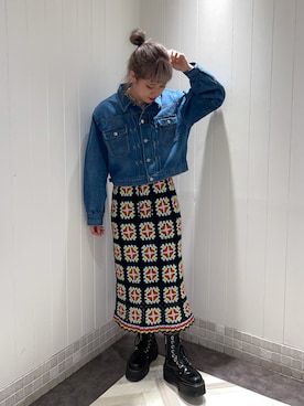 SAYAさん（レディース・161cm）の春コーディネート