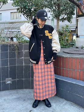 SAYAさん(レディース・161cm)の冬コーディネート