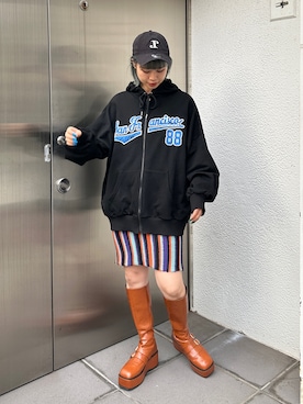 SAYAさん（レディース・161cm）の冬コーディネート