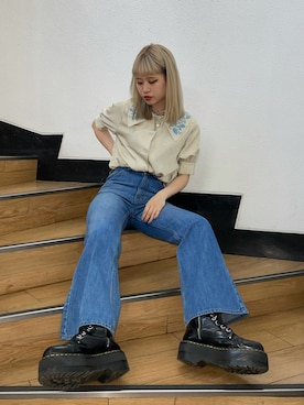 SAYAさん（レディース・161cm）の春コーディネート