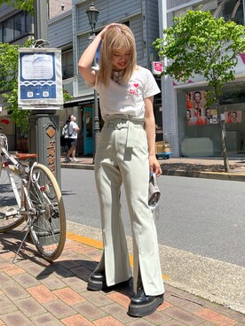 SAYAさん（レディース・161cm）の春コーディネート