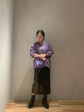 harukaさん（レディース・155cm）の冬コーディネート