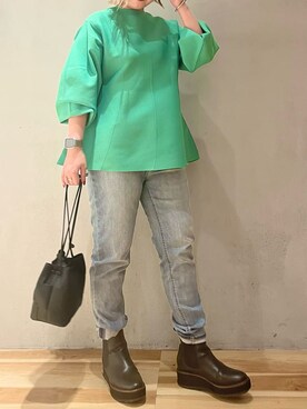 harukaさん（レディース・155cm）の秋コーディネート