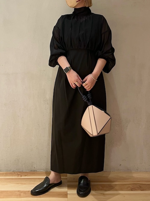 セール】シアーブラウスセットワンピース（ワンピース）｜ELENDEEK