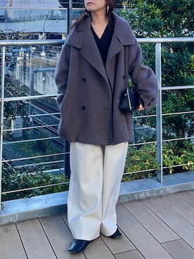 harukaさん（レディース・155cm）の冬コーディネート