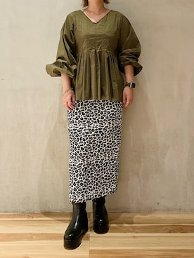 harukaさん(レディース・155cm)の秋コーディネート