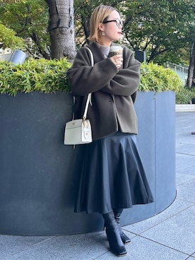 harukaさん（レディース・155cm）の秋コーディネート