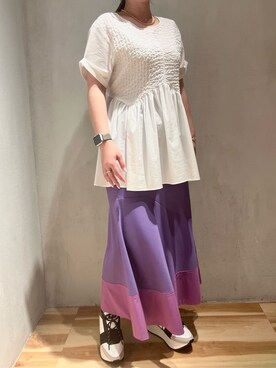 harukaさん（レディース・155cm）の夏コーディネート