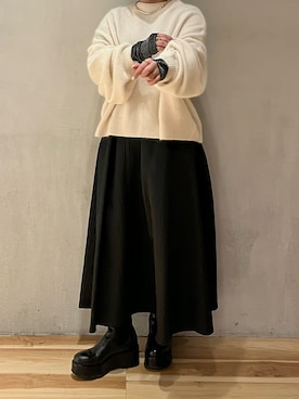 harukaさん（レディース・155cm）の冬コーディネート