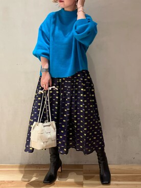 harukaさん（レディース・155cm）の秋コーディネート