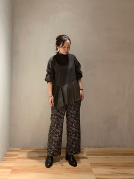 harukaさん（レディース・155cm）の秋コーディネート