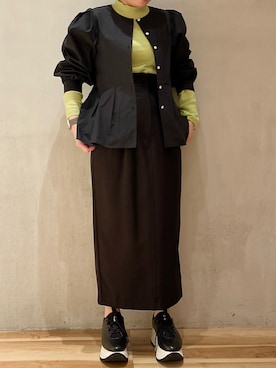 harukaさん（レディース・155cm）の冬コーディネート