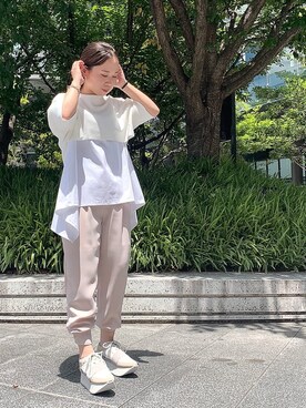 harukaさん（レディース・155cm）の夏コーディネート