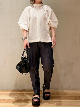 harukaさん（レディース・155cm）の冬コーディネート