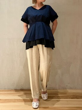 harukaさん（レディース・155cm）の冬コーディネート