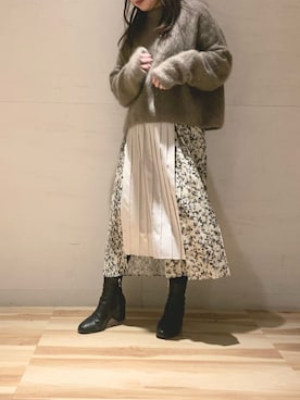 harukaさん（レディース・155cm）の冬コーディネート