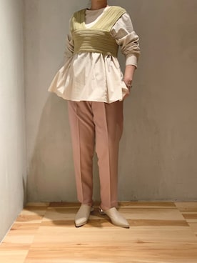 harukaさん（レディース・155cm）の冬コーディネート