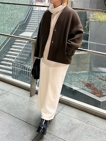 【新品未使用】ELENDEEK FORM SHORT WOOL CT FORM SHORT WOOL CT | ELENDEEK/エレンディーク