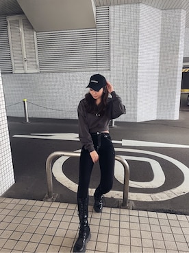 rinaさん（レディース・170cm）の冬コーディネート