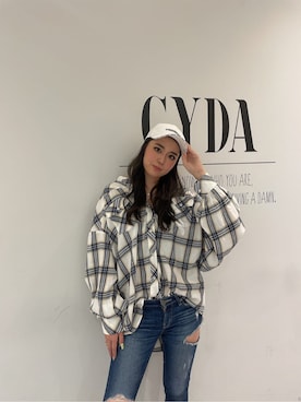 rinaさん（レディース・170cm）の春コーディネート