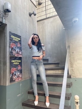 rinaさん（レディース・170cm）の春コーディネート