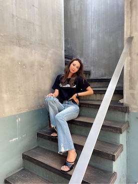 rinaさん（レディース・170cm）の夏コーディネート