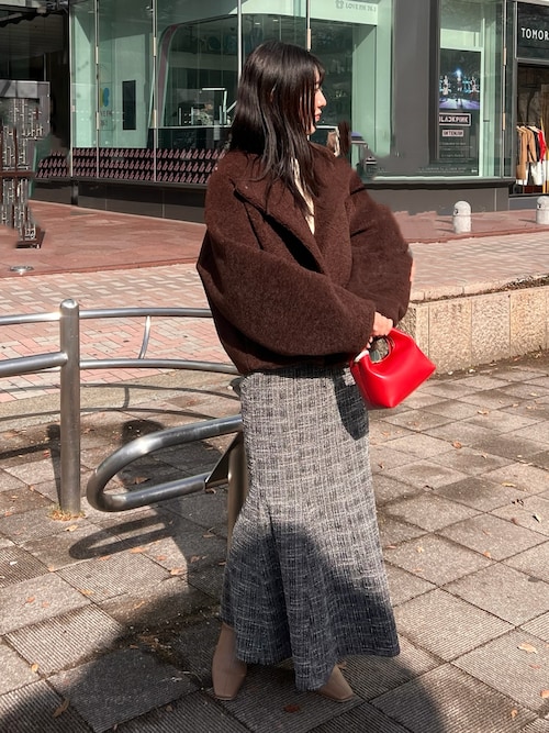 LAGUNAMOON（ラグナムーン） ブルゾン アウター ボアブルゾン