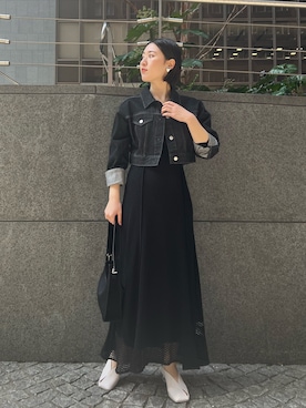 RUNA ONISHIさん（レディース・163cm）の春コーディネート