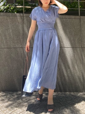 RUNA ONISHIさん（レディース・163cm）の夏コーディネート