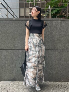 RUNA ONISHIさん（レディース・163cm）の春コーディネート