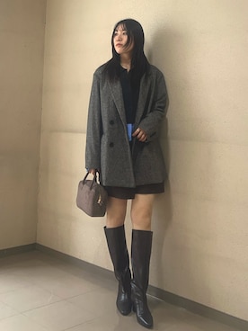 RUNA ONISHIさん（レディース・163cm）の秋コーディネート