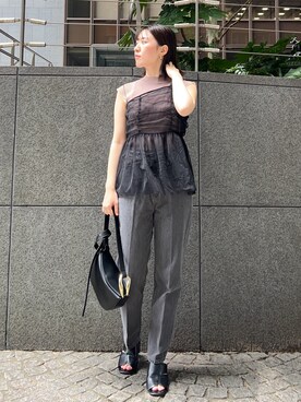 RUNA ONISHIさん（レディース・163cm）の夏コーディネート