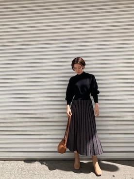 RUNA ONISHIさん（レディース・163cm）の秋コーディネート