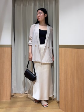 RUNA ONISHIさん(レディース・163cm)の夏コーディネート