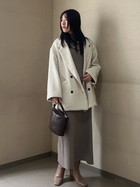 RUNA ONISHIさん(レディース・163cm)の冬コーディネート