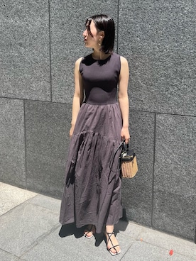 RUNA ONISHIさん（レディース・163cm）の春コーディネート