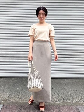 RUNA ONISHIさん（レディース・163cm）の夏コーディネート