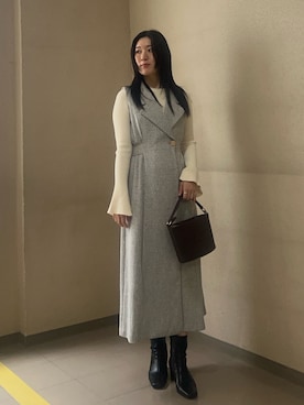 RUNA ONISHIさん（レディース・163cm）の秋コーディネート