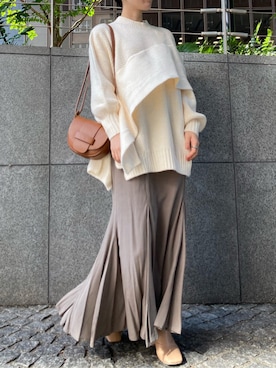 RUNA ONISHIさん（レディース・163cm）の秋コーディネート