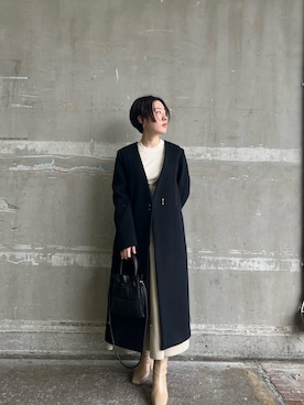 RUNA ONISHIさん（レディース・163cm）の秋コーディネート