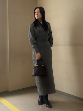 RUNA ONISHIさん（レディース・163cm）の秋コーディネート