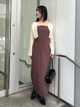 RUNA ONISHIさん（レディース・163cm）の秋コーディネート