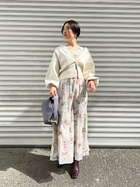 RUNA ONISHIさん（レディース・163cm）の冬コーディネート