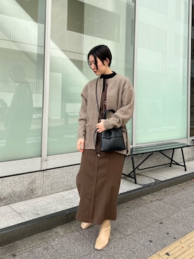 RUNA ONISHIさん（レディース・163cm）の秋コーディネート