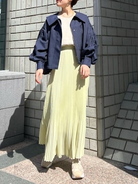 RUNA ONISHIさん（レディース・163cm）の春コーディネート