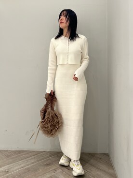 RUNA ONISHIさん(レディース・163cm)の冬コーディネート