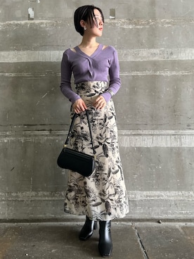 RUNA ONISHIさん（レディース・163cm）の秋コーディネート