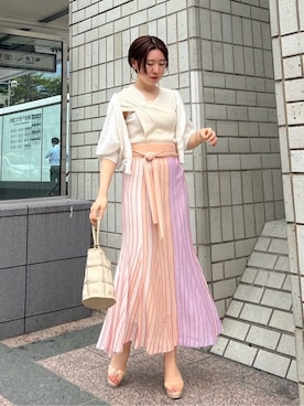 RUNA ONISHIさん（レディース・163cm）の春コーディネート